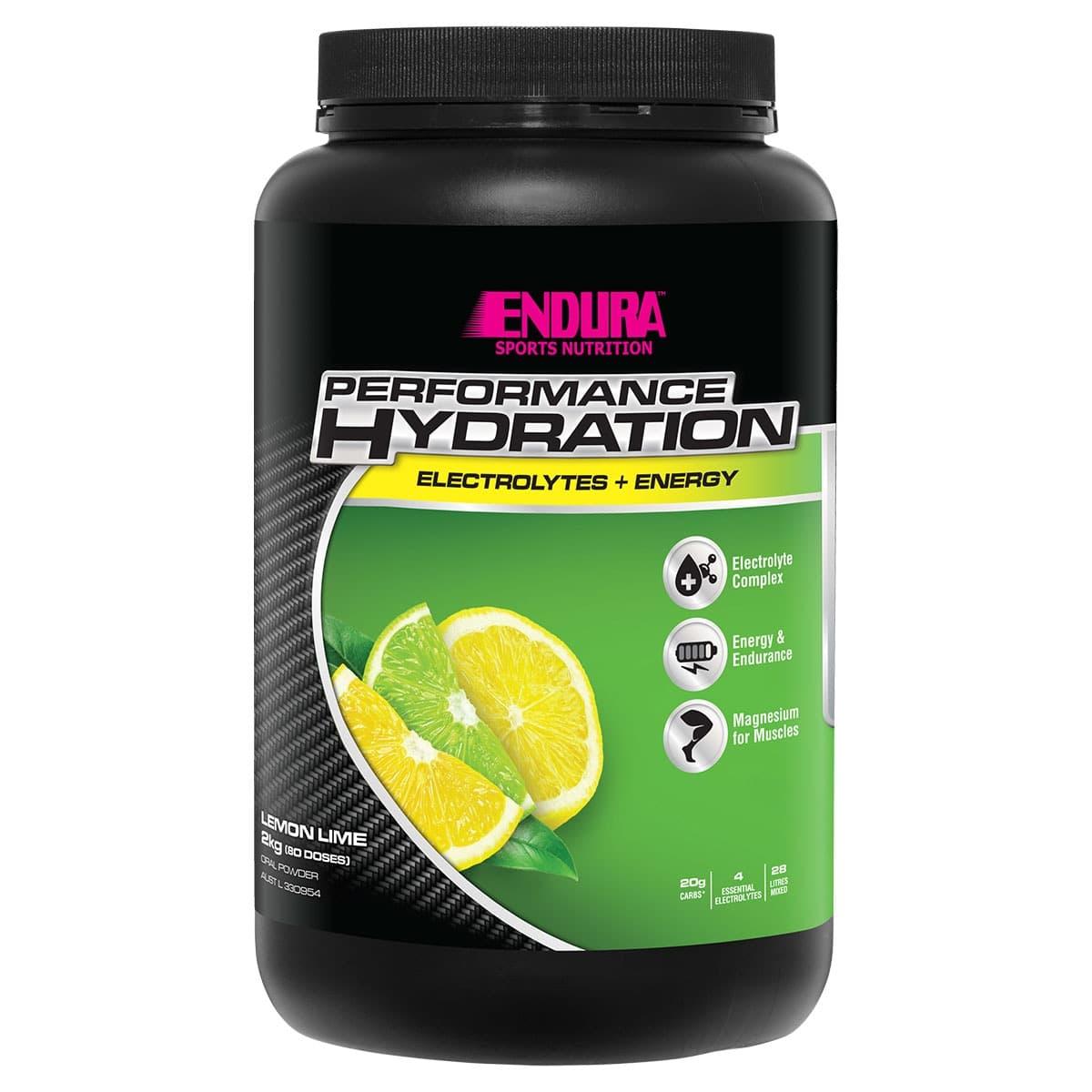Endura Rehydration Performance Fuel Lemon Lime 2kg