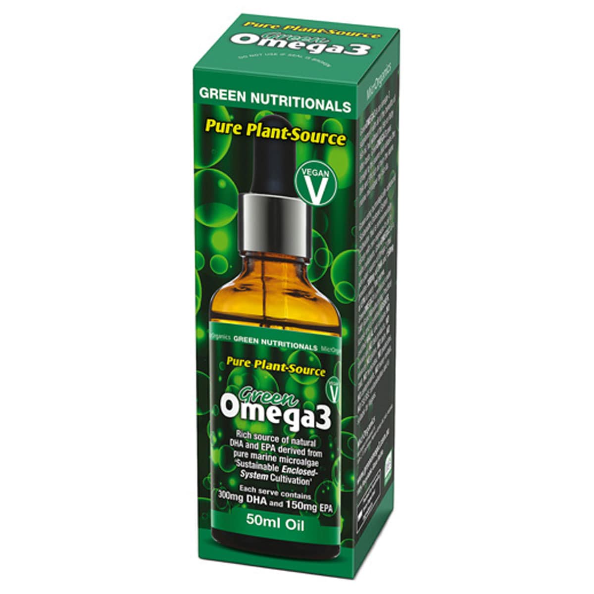 Green Nutritionals Green Vegan Omega3 Drops 50ml