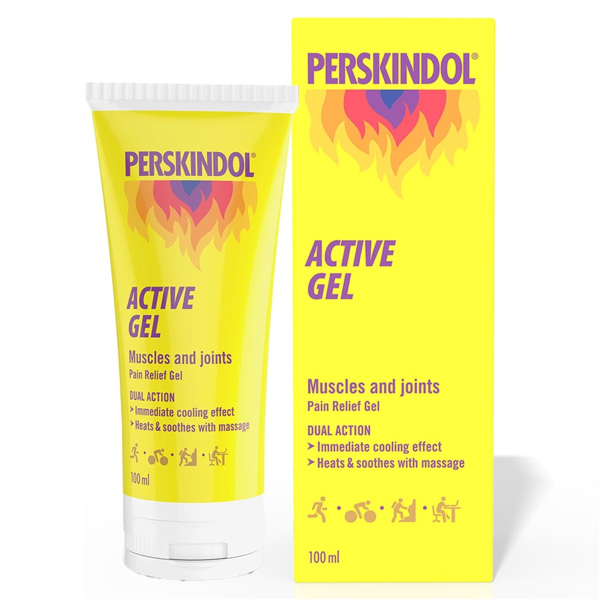 Perskindol Active Gel Muscle & Joint Pain Relief 100ml