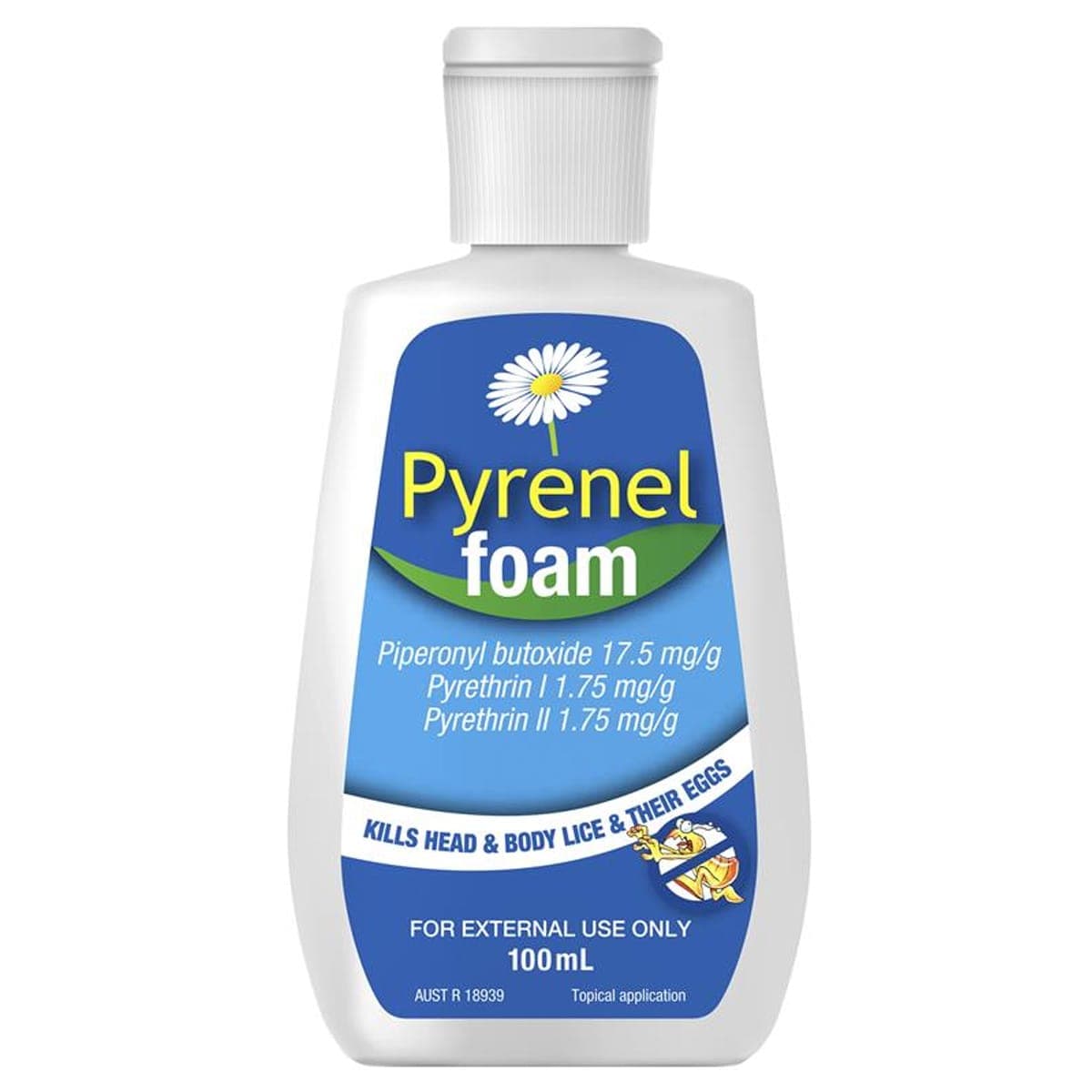 Pyrenel Head Lice Foam 100ml