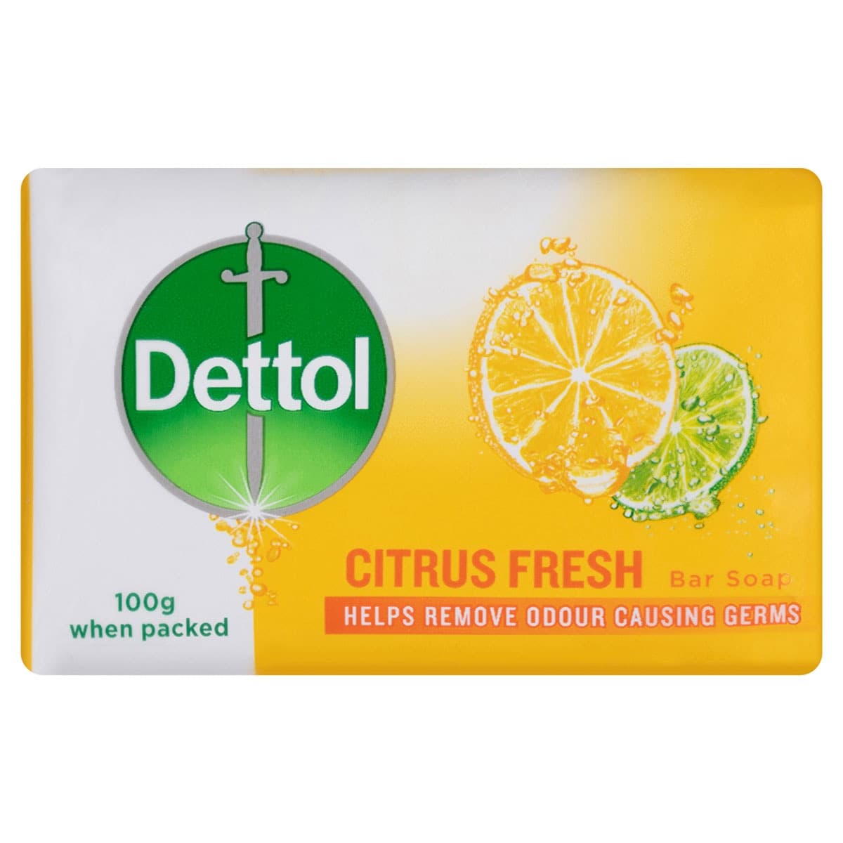 Dettol Citrus Fresh Bar Soap 3 x 100g