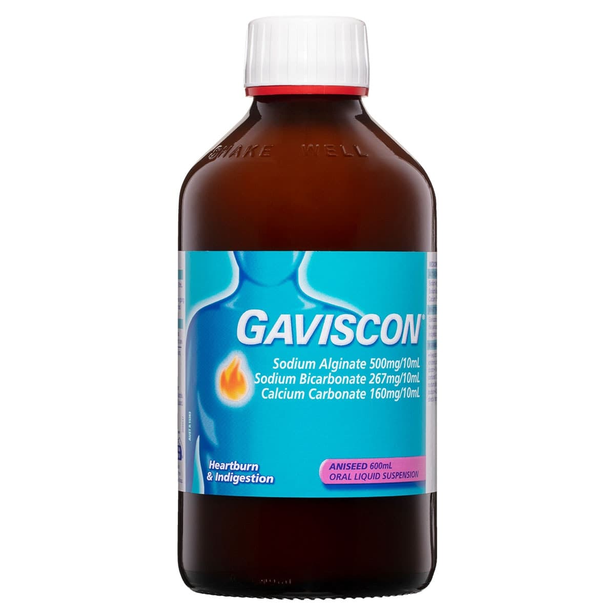 Gaviscon Heartburn & Indigestion Aniseed Liquid 600ml