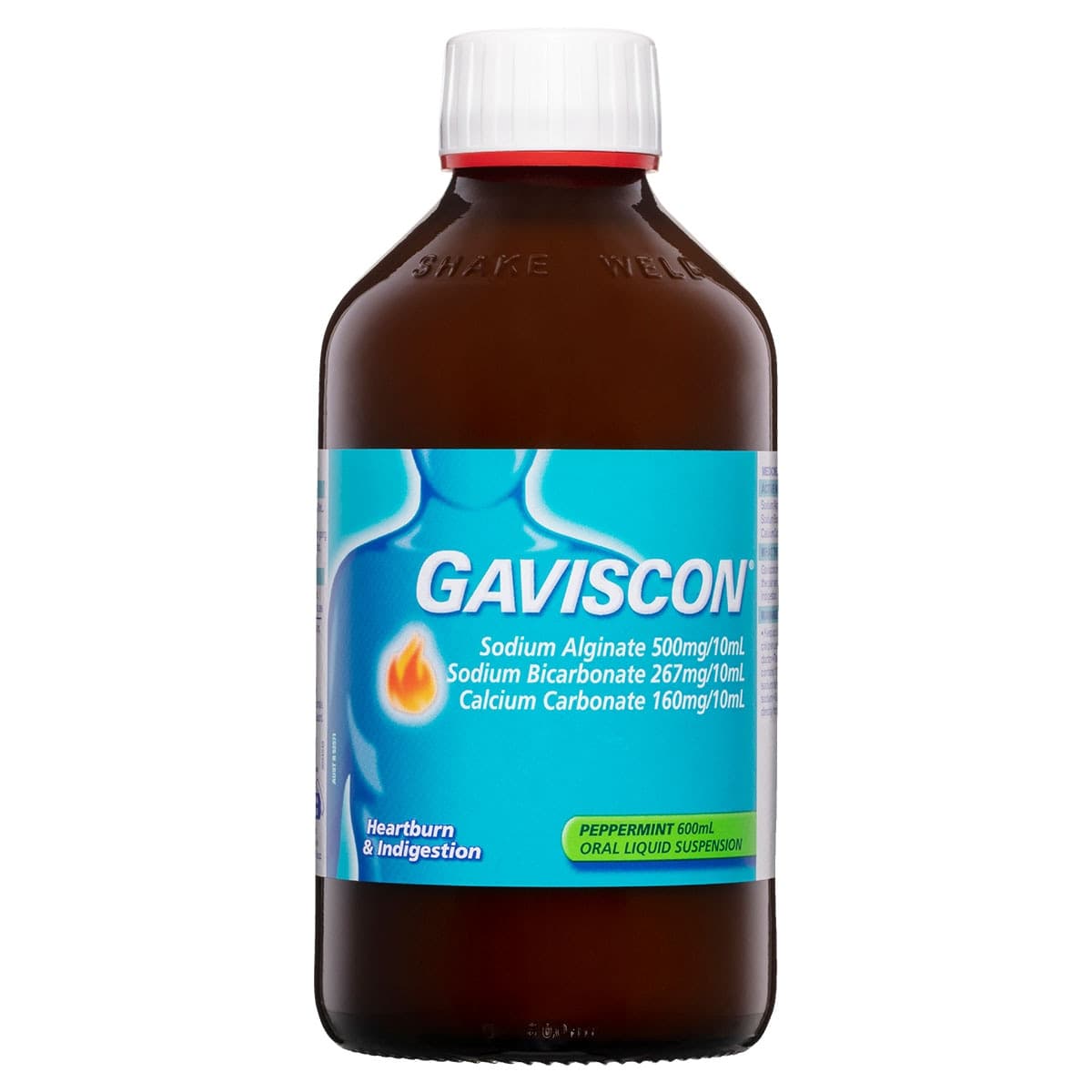 Gaviscon Peppermint Liquid 600ml