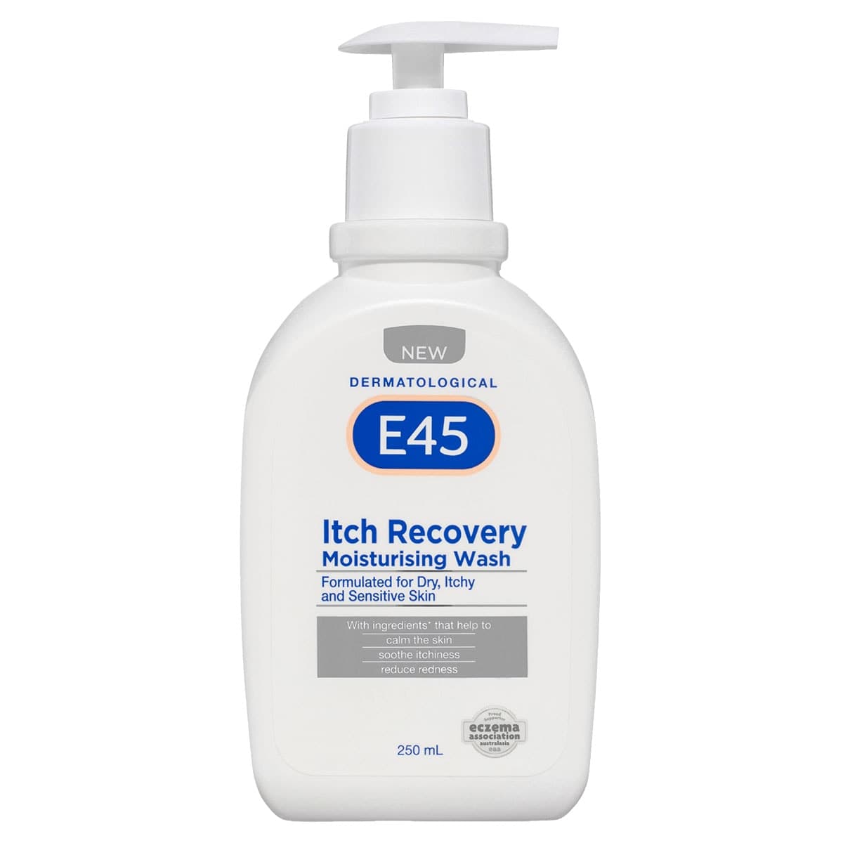 E45 Itch Recovery Moisturising Body Wash 250ml