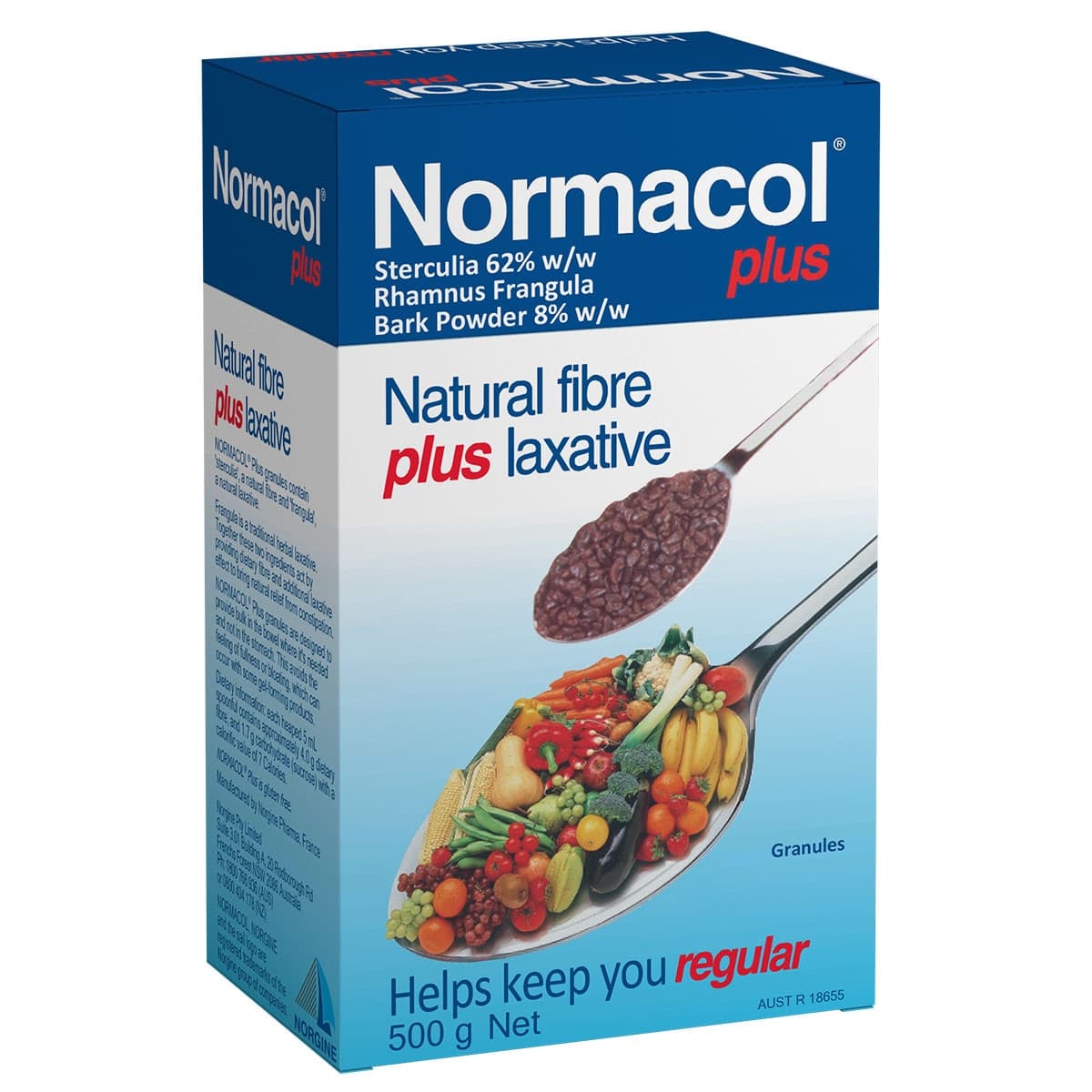 Normacol Plus Natural Fibre + Laxative 500g