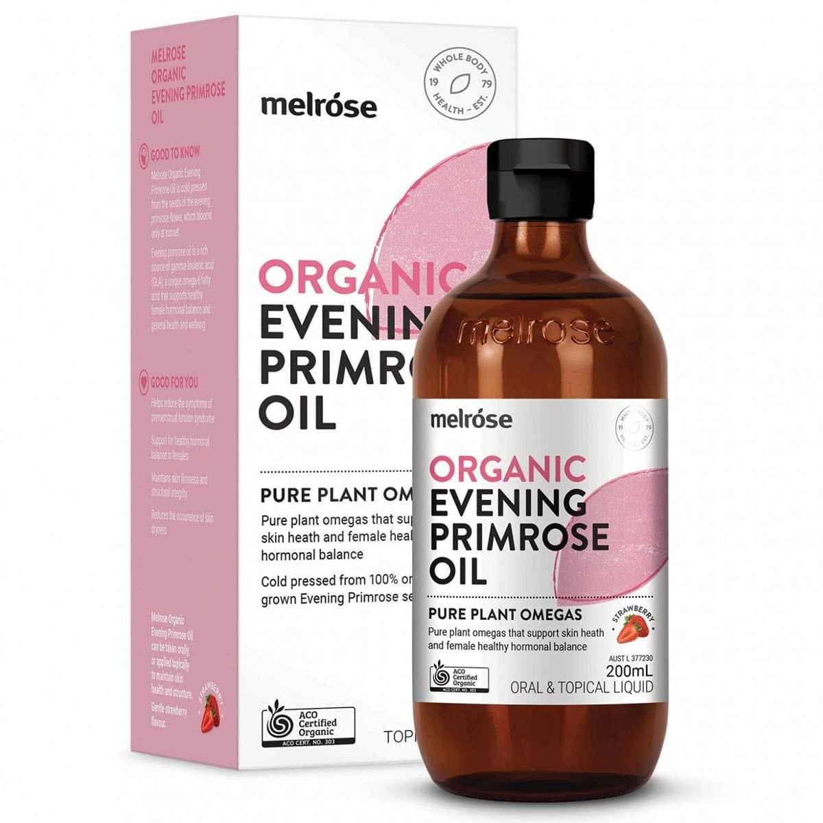 Melrose Organic Evening Primrose Oil 200ml