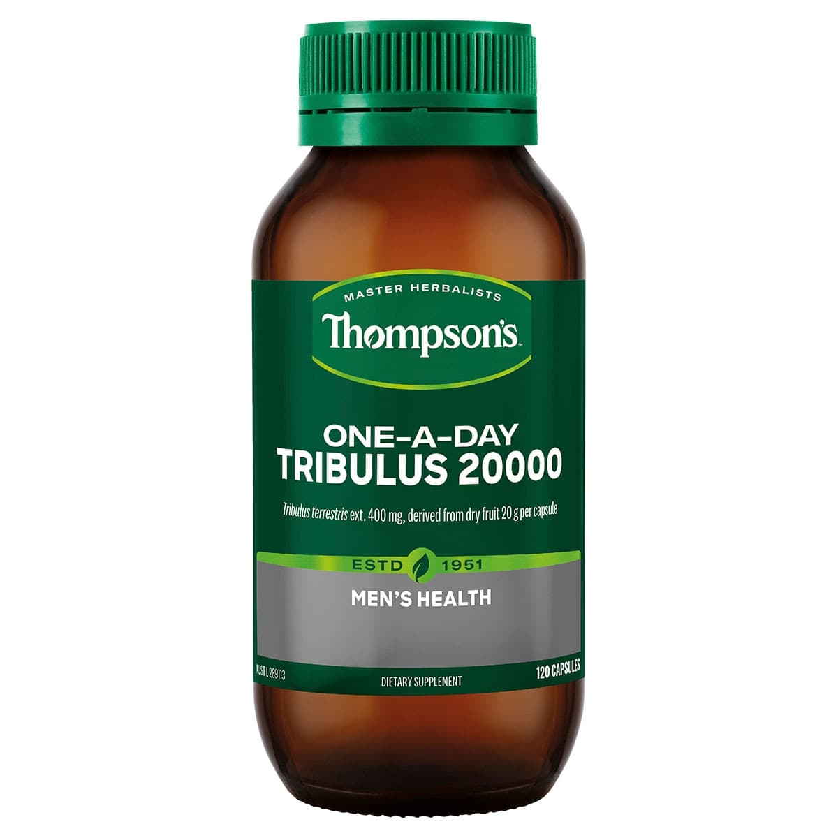 Thompsons One a Day Tribulus 20000 - 120 Capsules