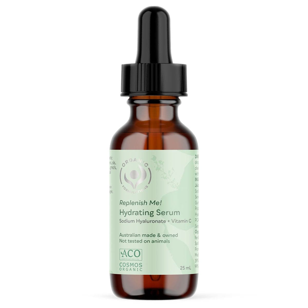 Organic Formulations Replenish Hydrating Serum 25ml