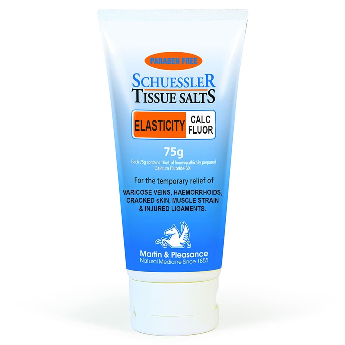 Schuessler Tissue Salts Calc Fluor Skin Elasticity Cream 75g