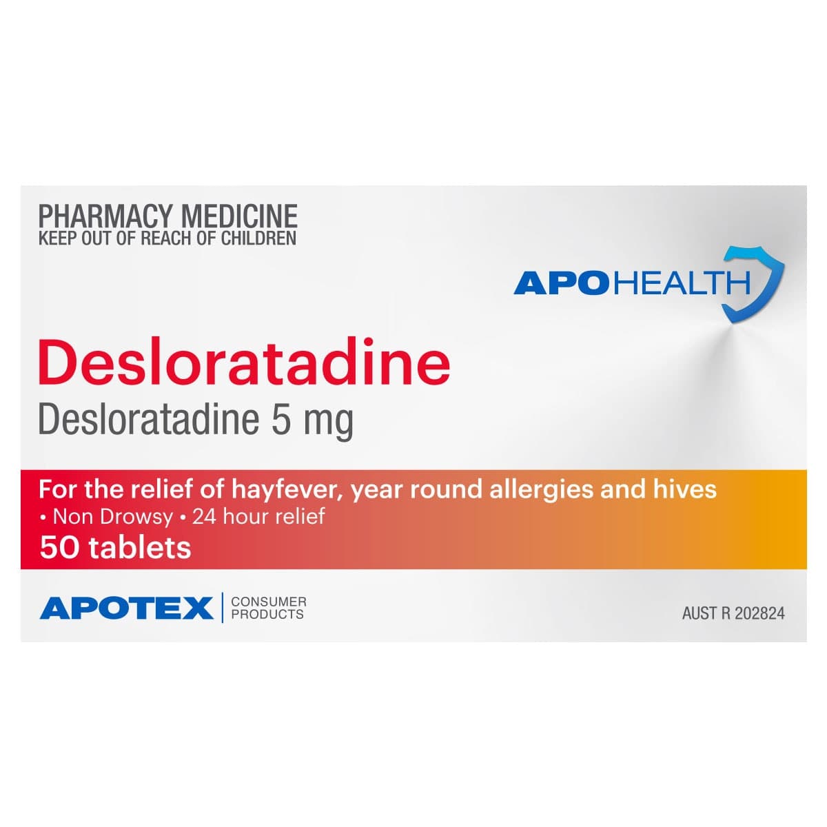 APOHEALTH Desloratadine 50 Tablets