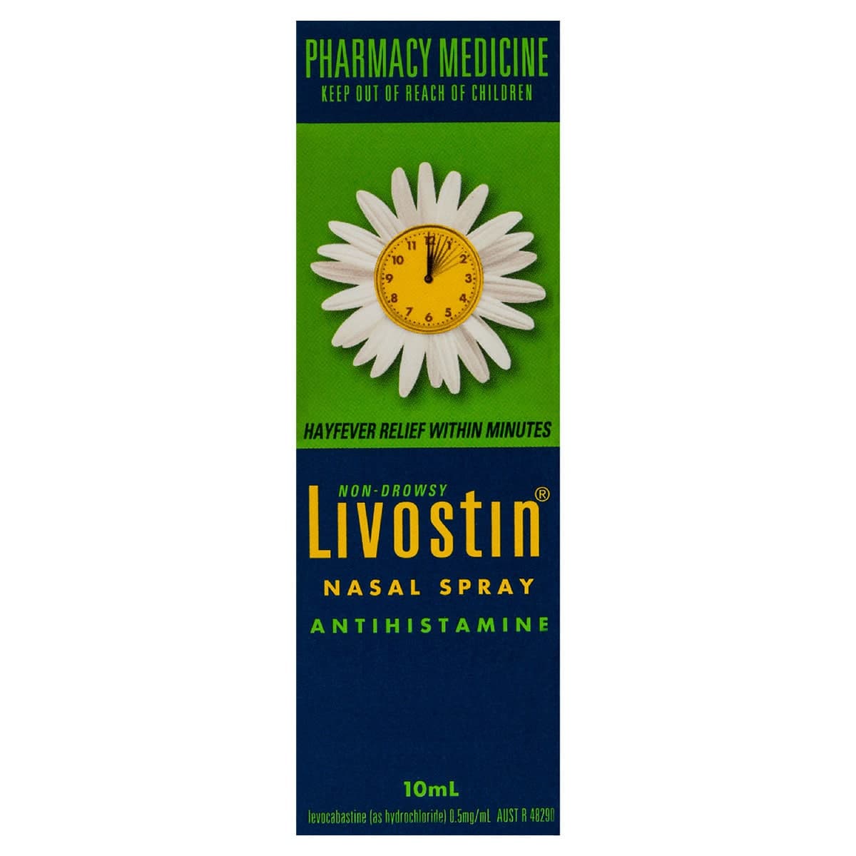 Livostin Allergy Relief Nasal Spray Antihistamine 10ml