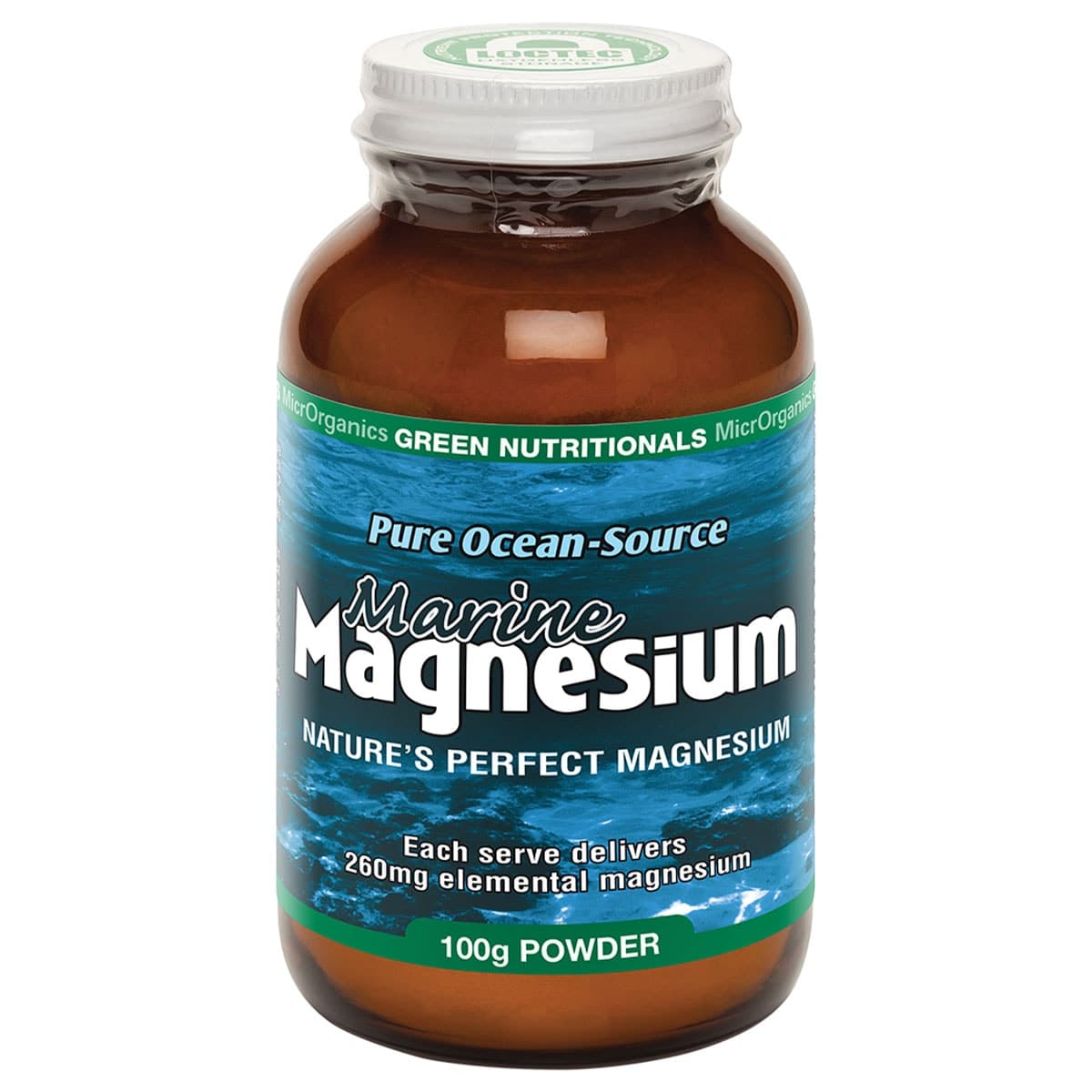Green Nutritionals Marine Magnesium Powder 100g