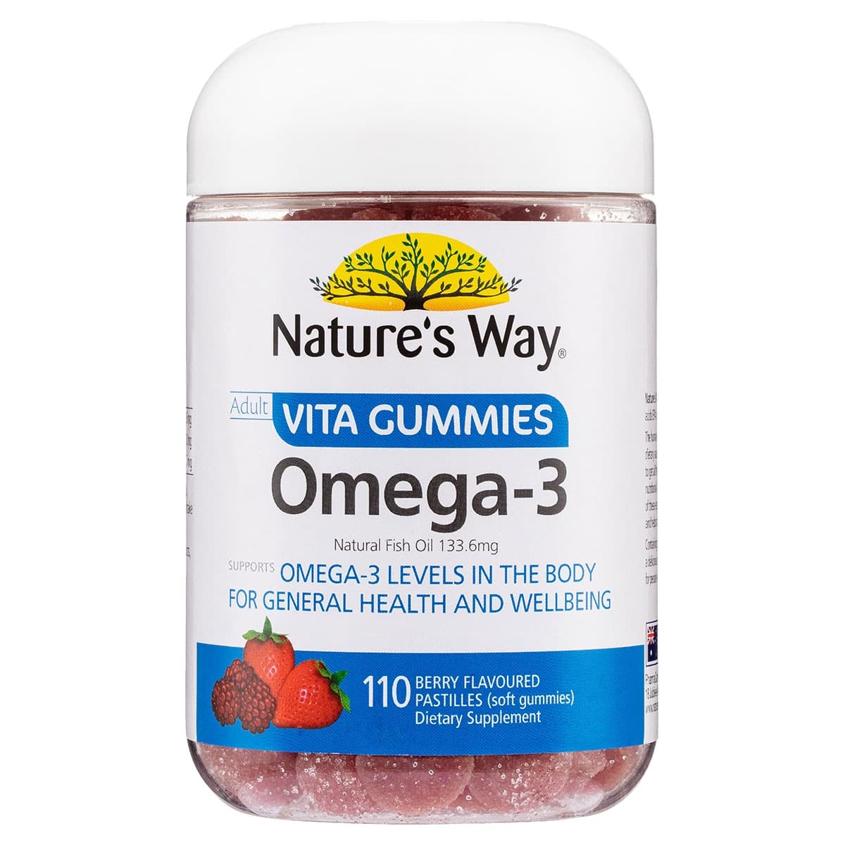 Nature's Way Adult Vita Gummies Omega-3 110 Pack