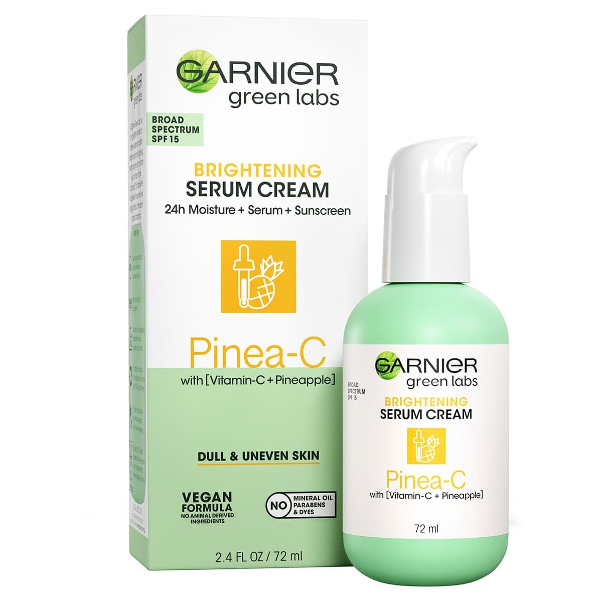 Garnier Green Labs Pinea-C Brightening Serum Cream SPF15 72ml
