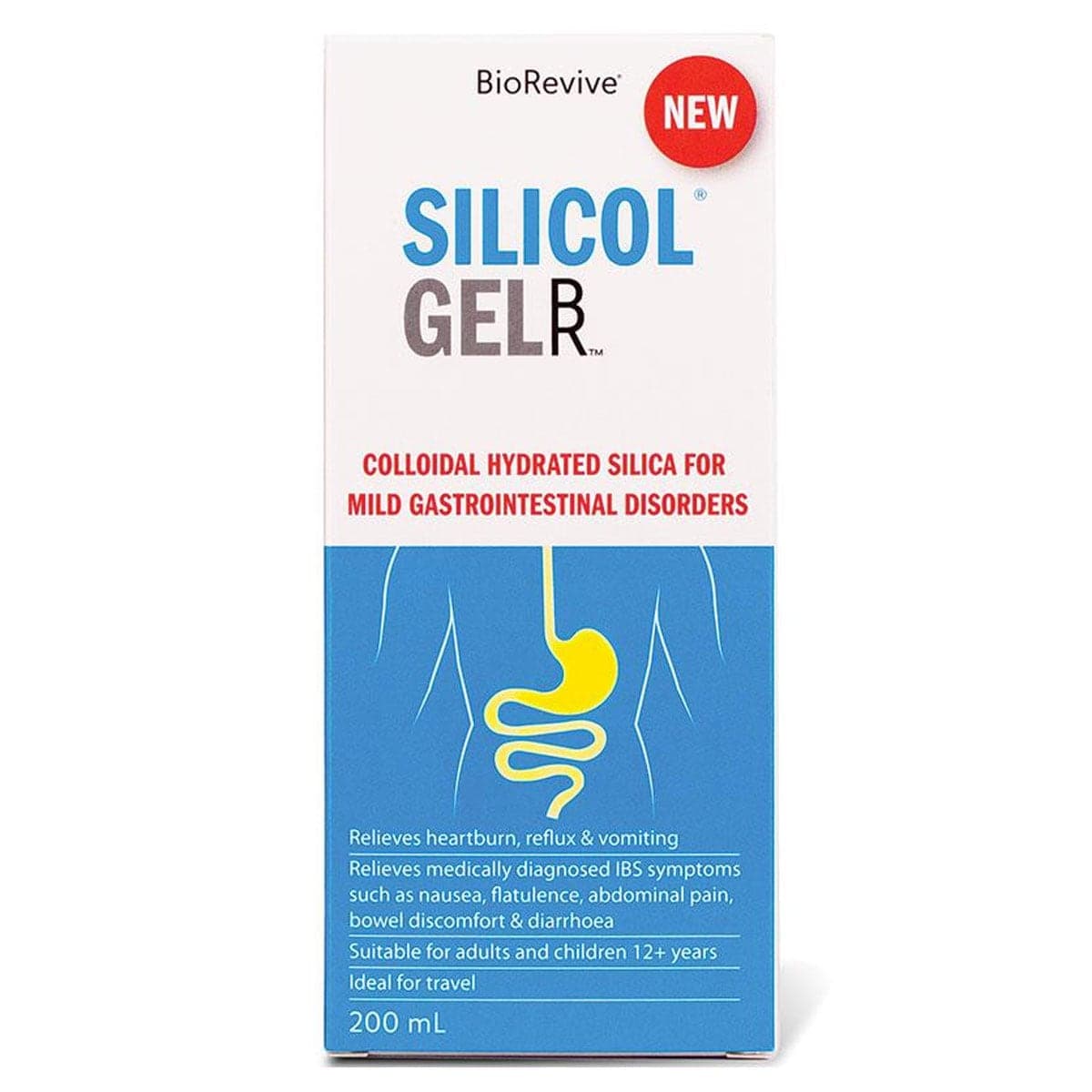 SilicolGel IBS and Heartburn Relief 200ml