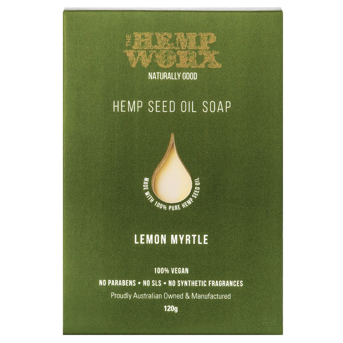 Hemp Worx Lemon Myrtle Soap Bar 120g