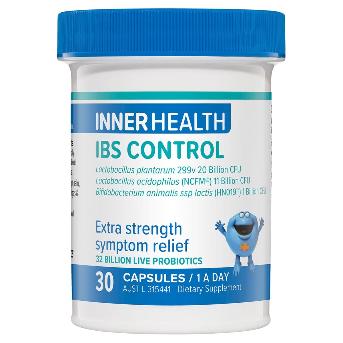 Inner Health IBS Control Probiotics 30 Capsules