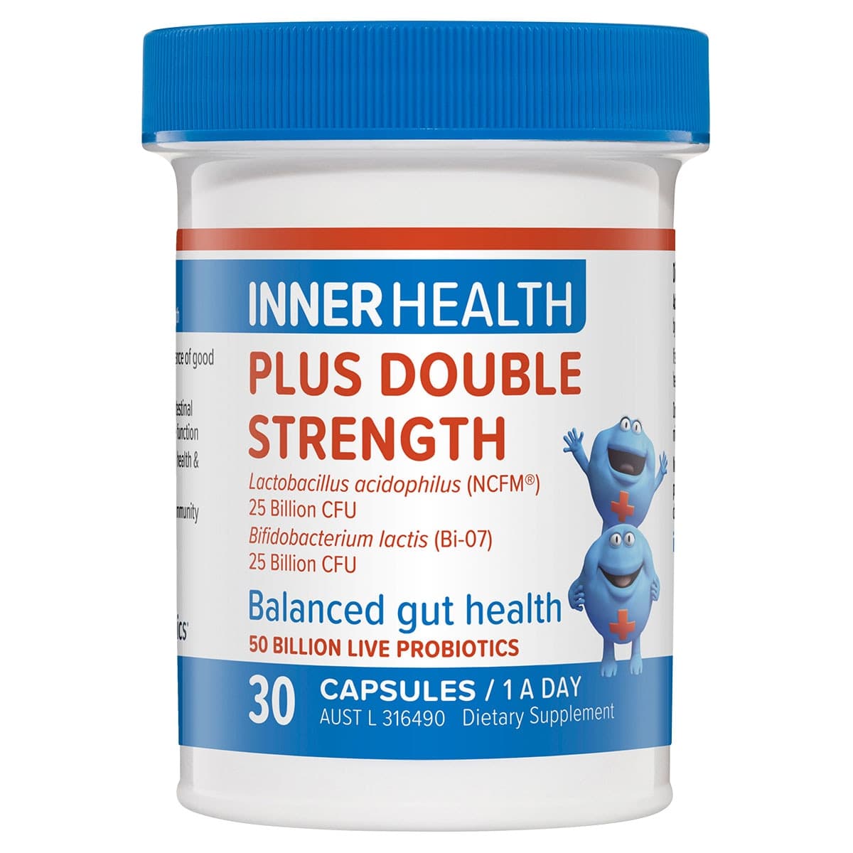 Inner Health Plus Double Strength Probiotic 30 Capsules