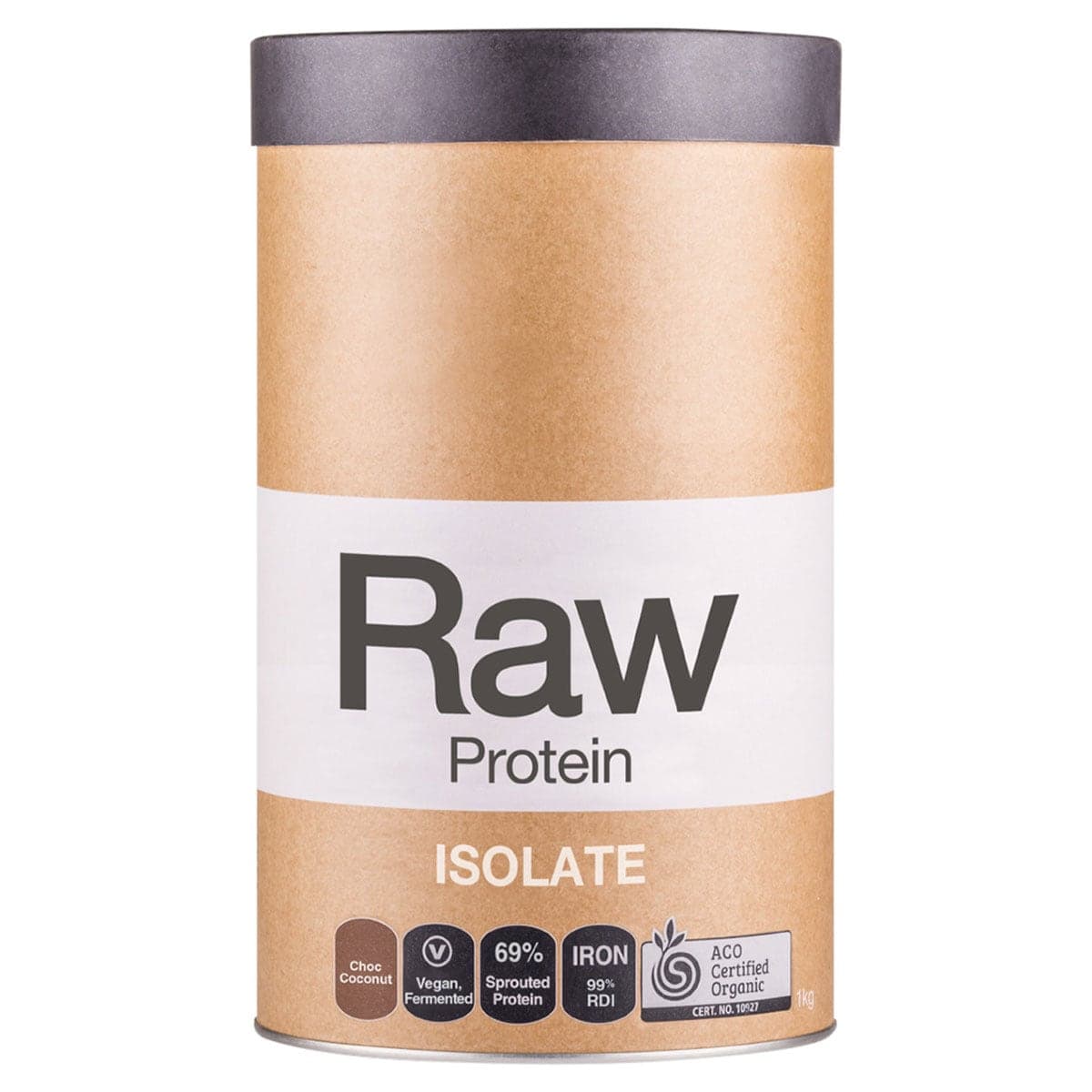 Amazonia Raw Vegan Protein Isolate Choc Coconut 1kg