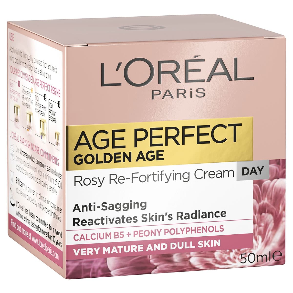 L'Oreal Age Perfect Golden Age Rosy Re-Densifying Day Cream 50ml