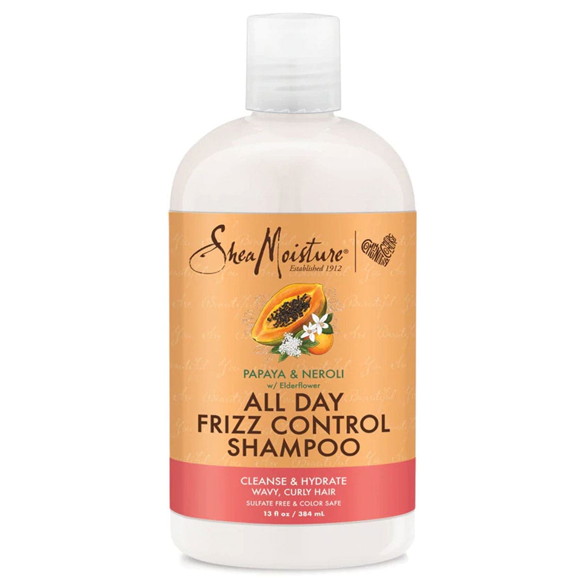 Shea Moisture Papaya & Neroli All Day Frizz Control Shampoo 384ml