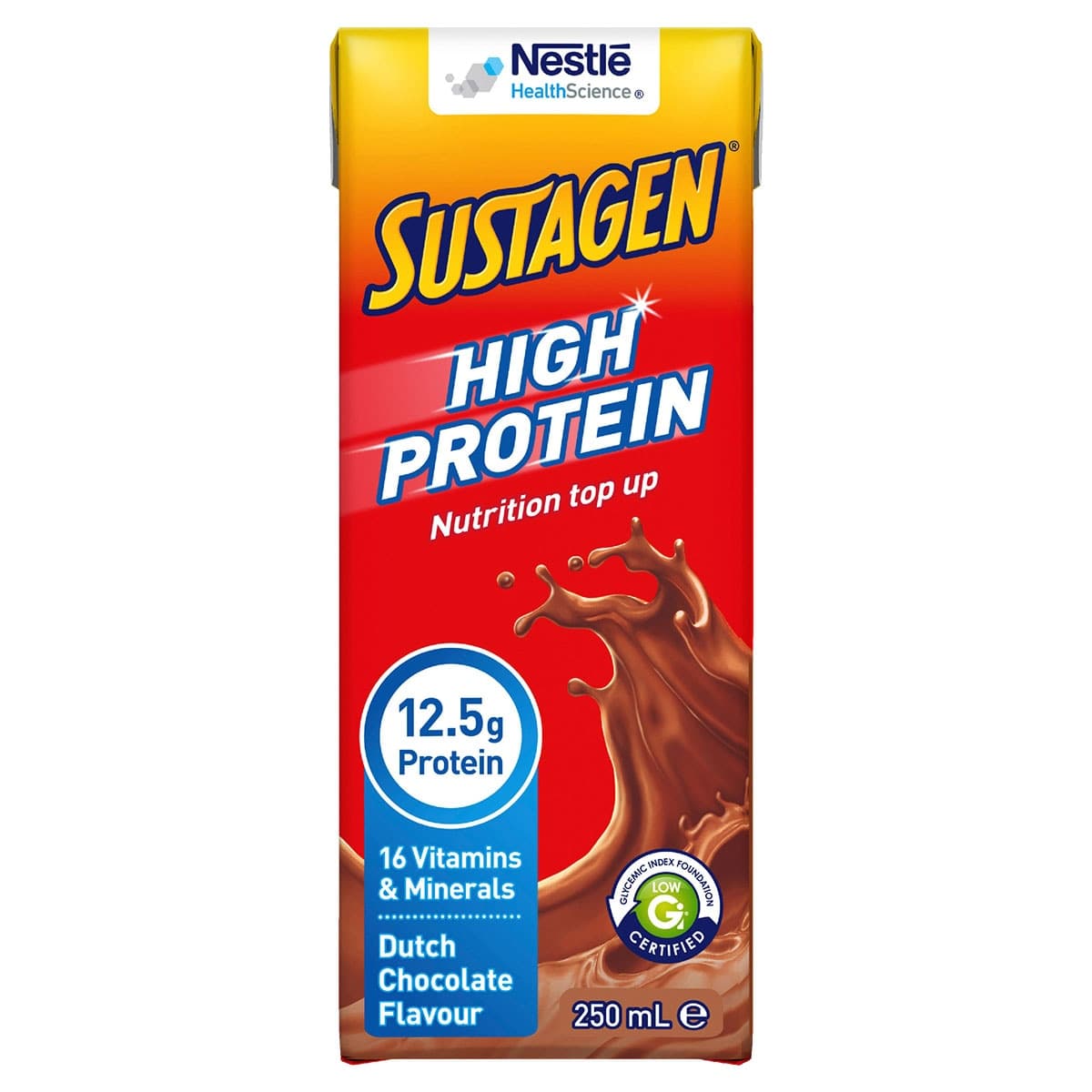 Sustagen High Protein Ready to Drink Dutch Chocolate 250ml