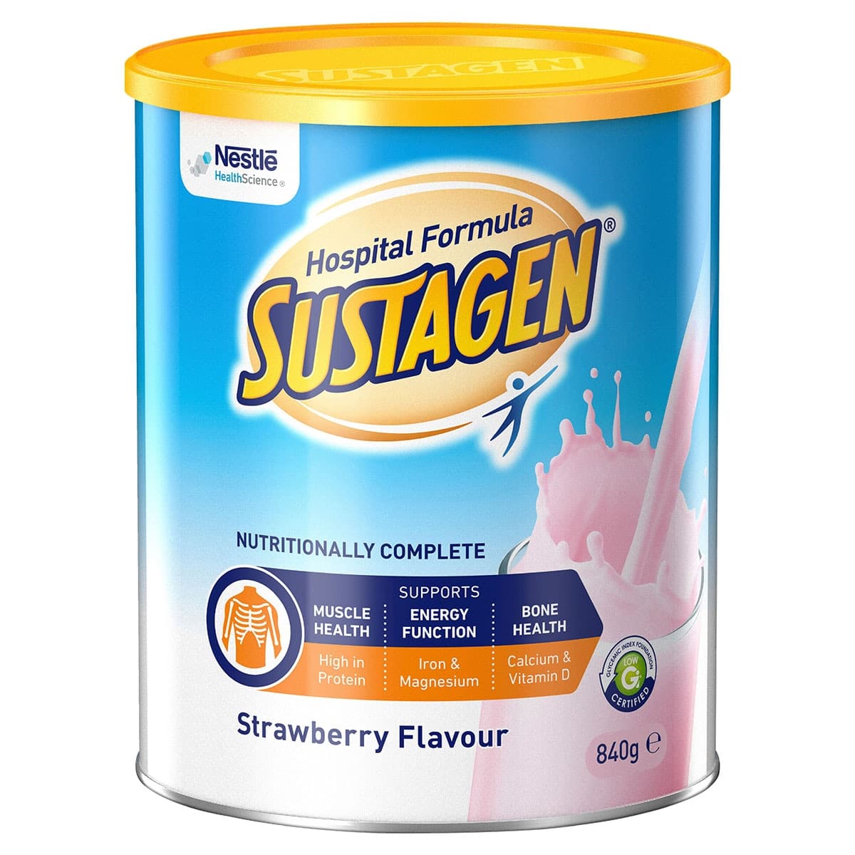 Sustagen Hospital Formula Strawberry 840g