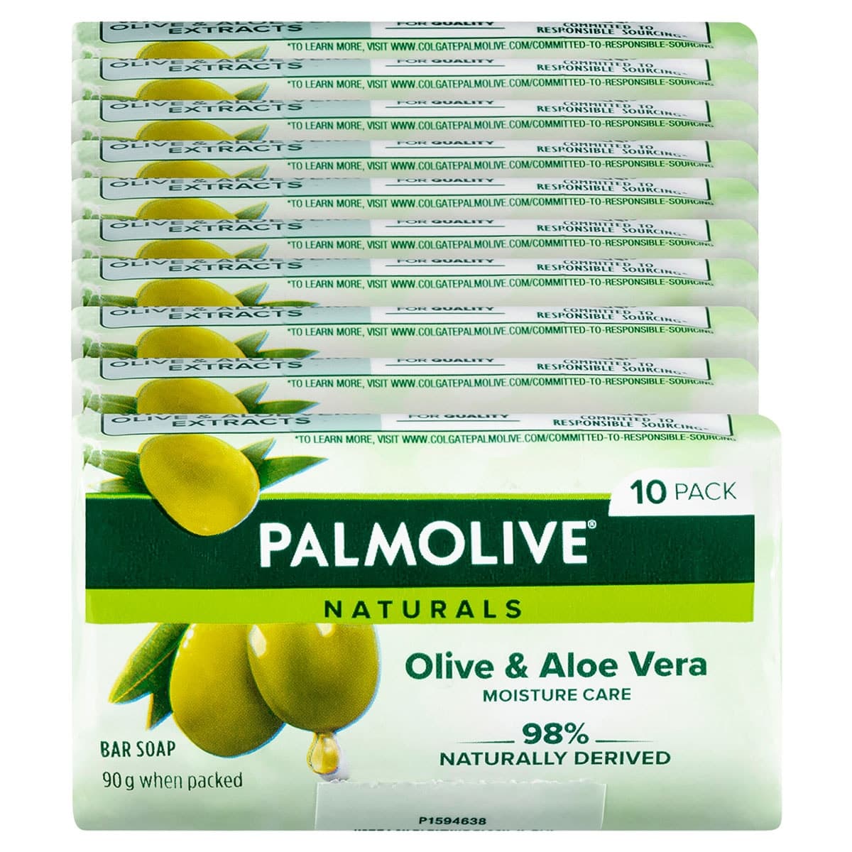 Palmolive Aloe & Olive Extract Soap Bars 10 Pack
