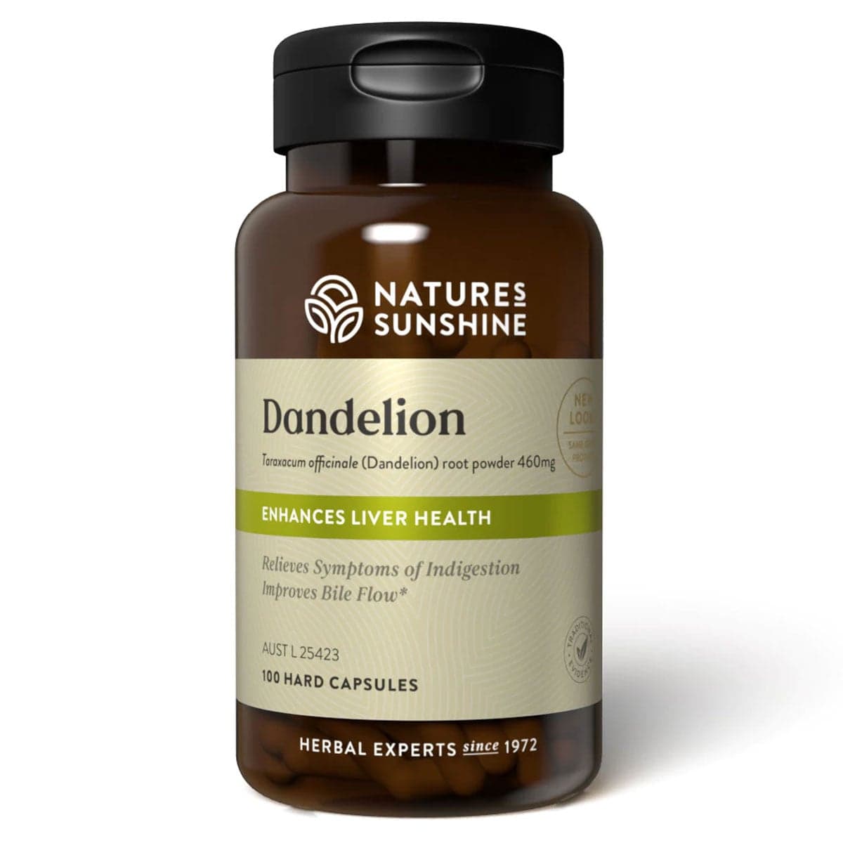 Nature's Sunshine Dandelion 460mg 100 Capsules