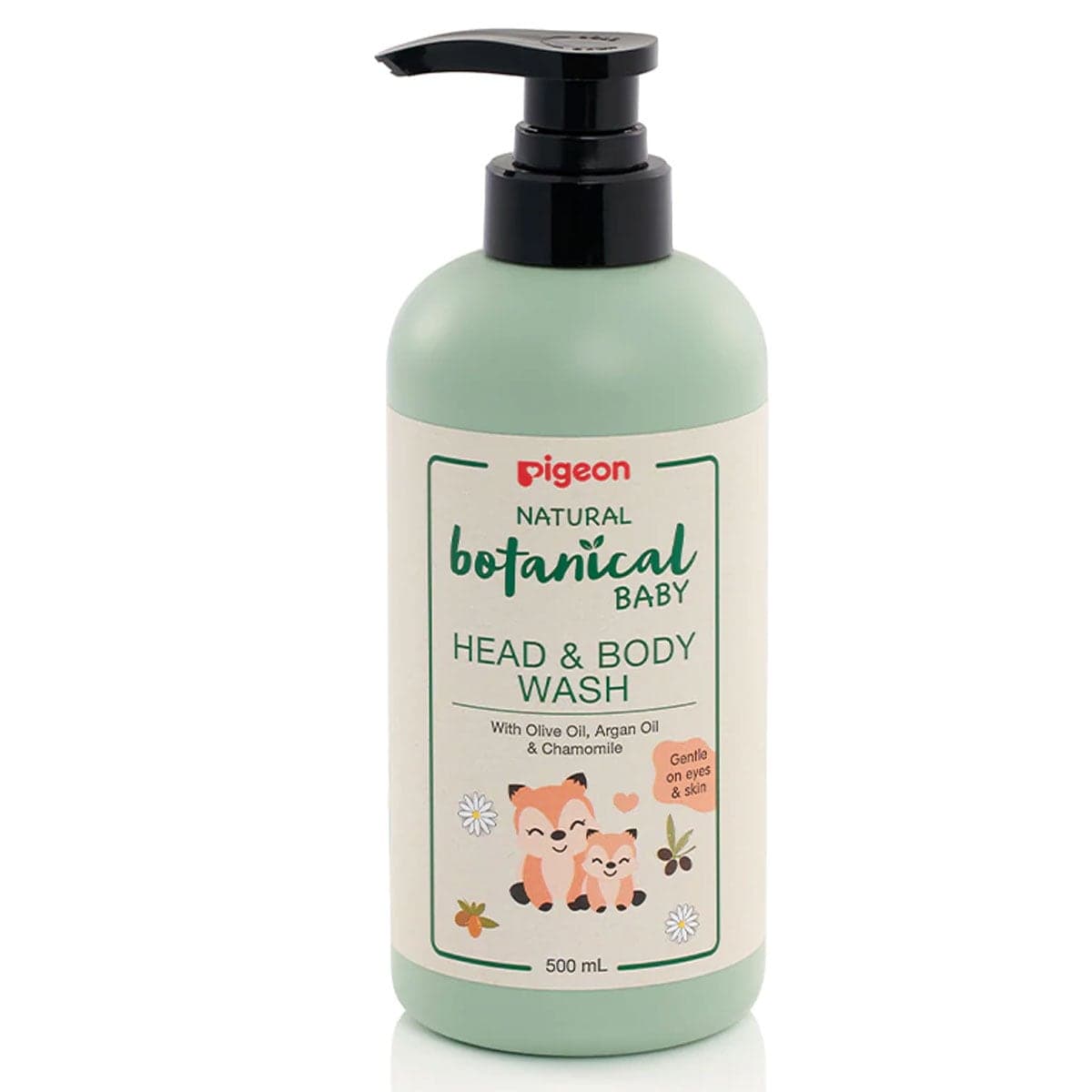 Pigeon Natural Botanical Baby Head & Body Wash 500ml