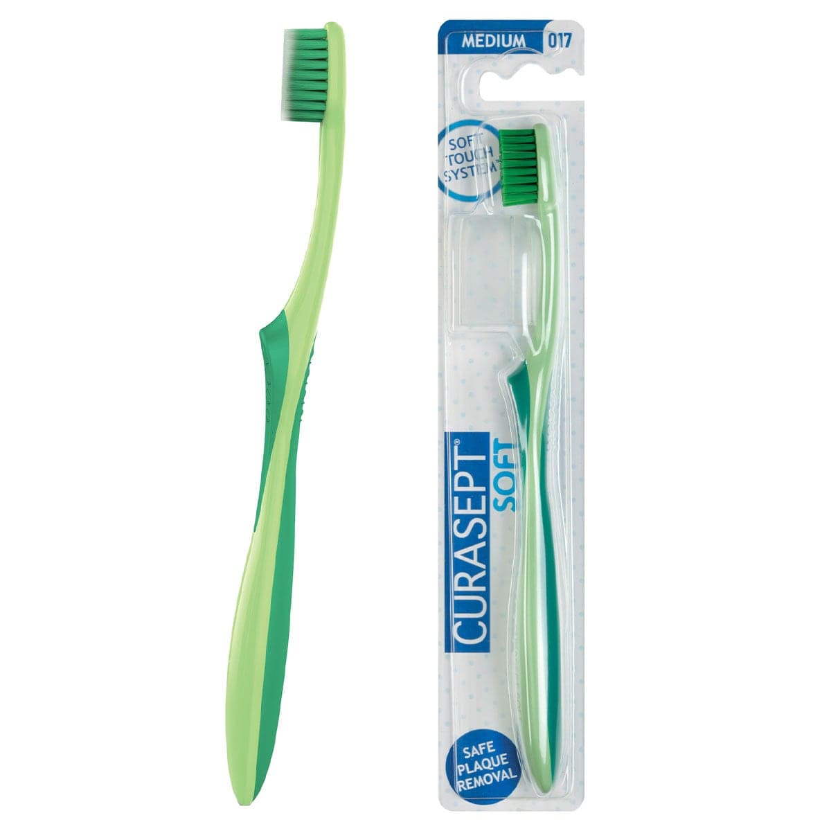 Curasept Softline Medium 017 Toothbrush 1 Pack Assorted Colours