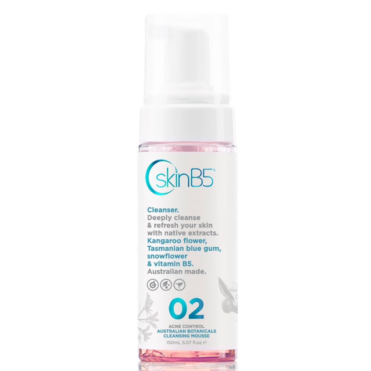 SkinB5 Australian Botanicals Cleansing Mousse 150ml