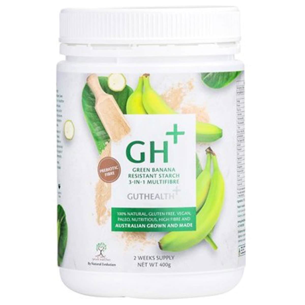 Natural Evolution GH+ Green Banana Resistant Starch 3-in-1 Multifibre 400g
