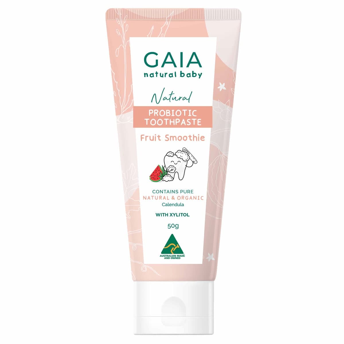 Gaia Natural Baby Fruit Smoothie Toothpaste 50g