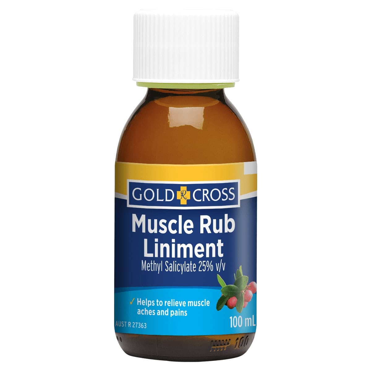 Gold Cross Muscle Rub Liniment 100ml