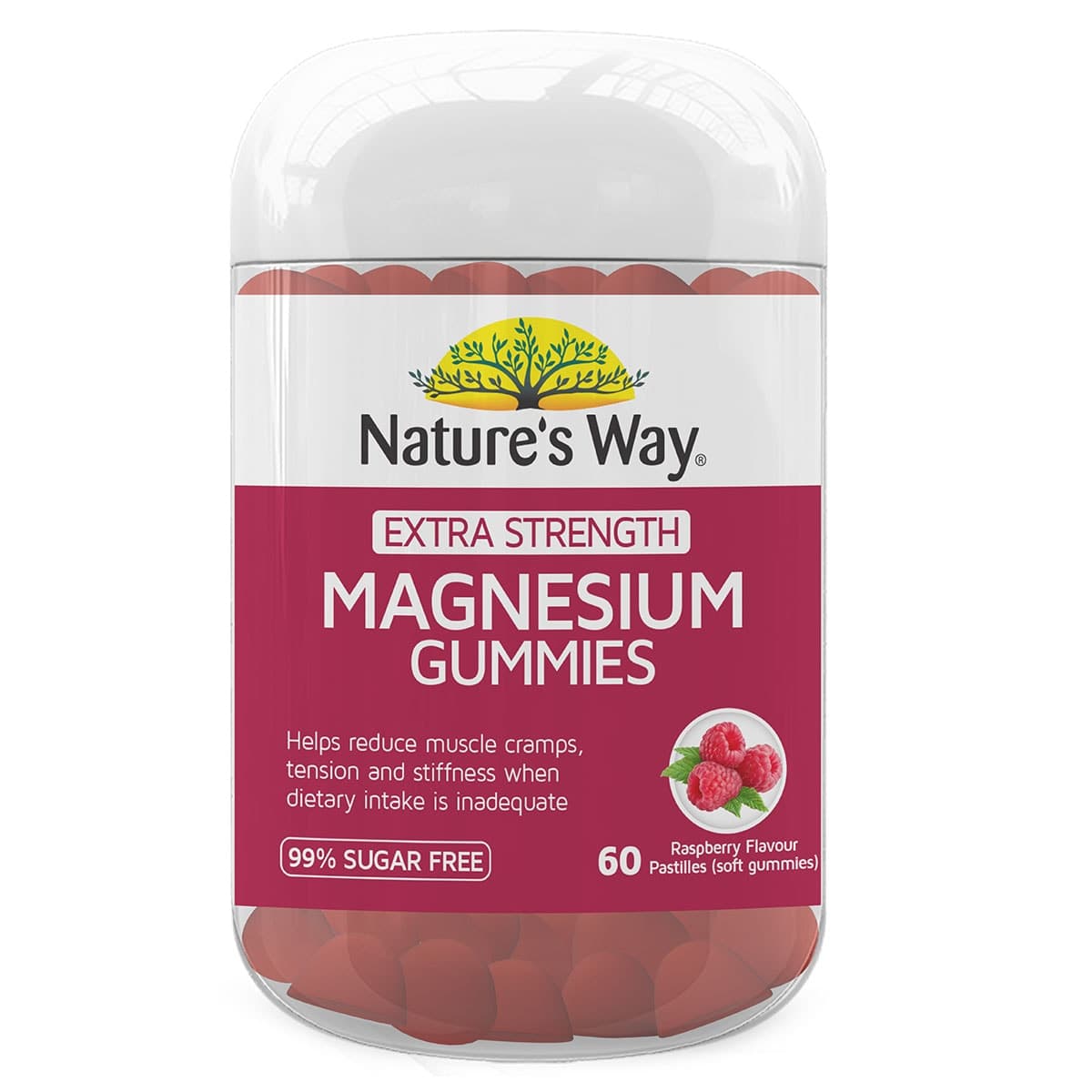 Nature's Way Extra Strength Magnesium Gummies 60 Pack