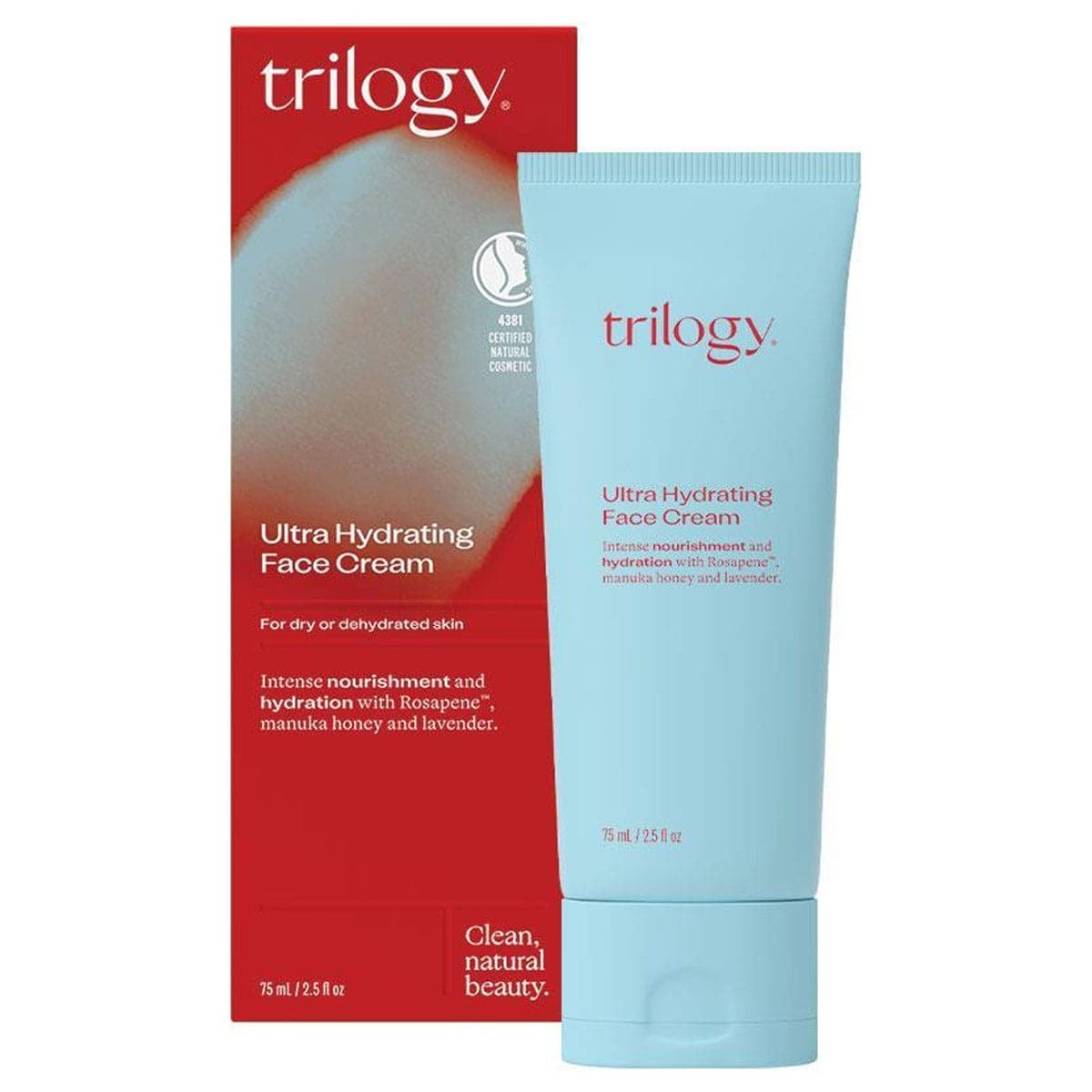 Trilogy Ultra Hydrating Face Cream 75ml
