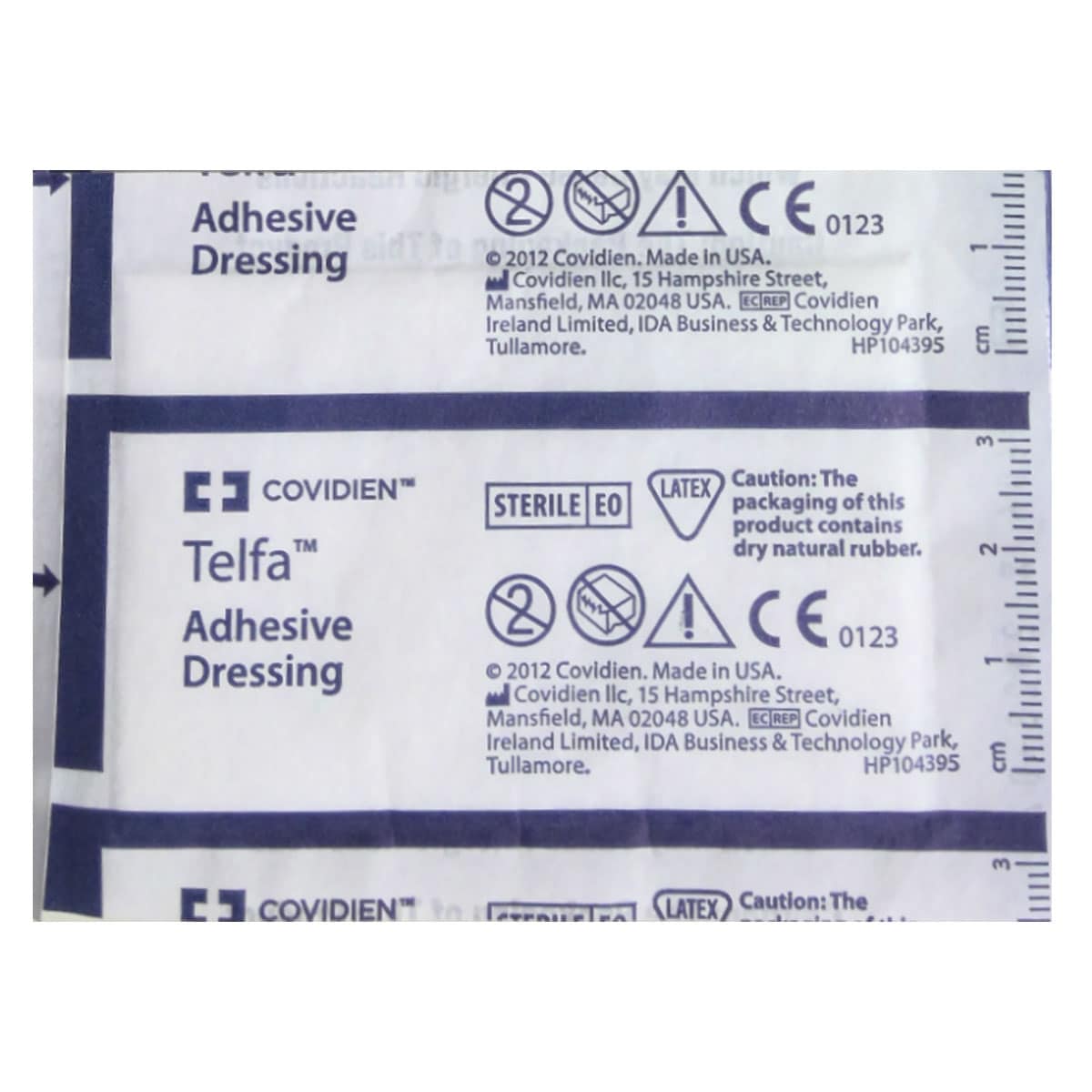 Telfa Adhesive Pad Dressings 7.5cm x 5.1cm Single