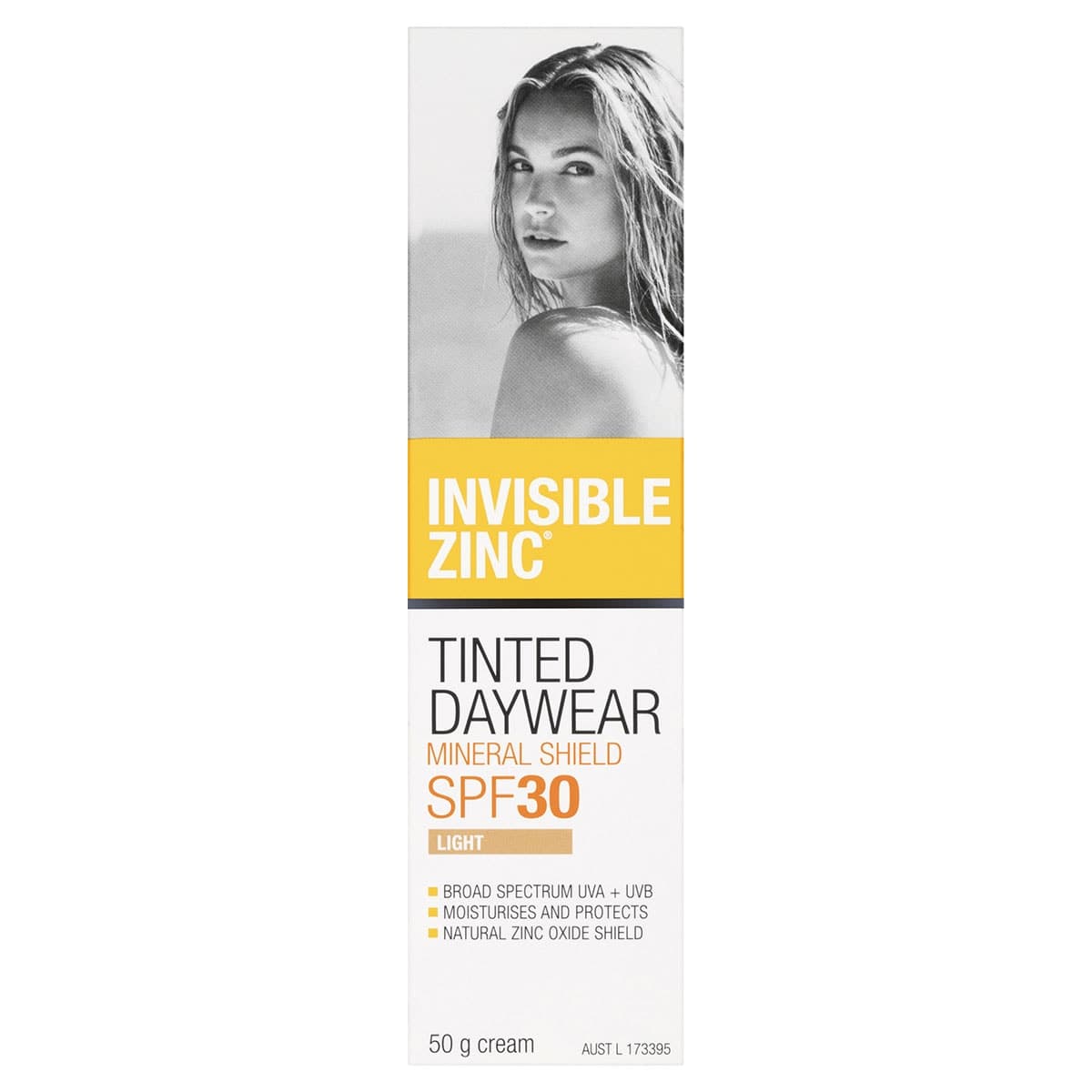 Invisible Zinc Tinted Daywear Mineral Shield Light SPF30+ 50g