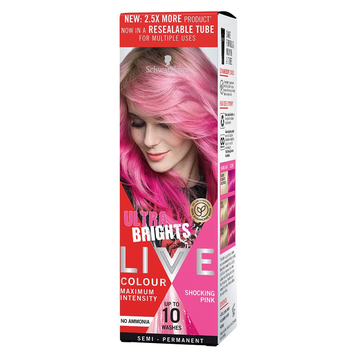 Schwarzkopf Live Colour Ultra Brights Shocking Pink 75ml