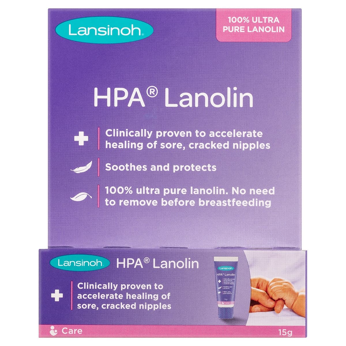 Lansinoh HPA Lanolin Nipple Cream 15g