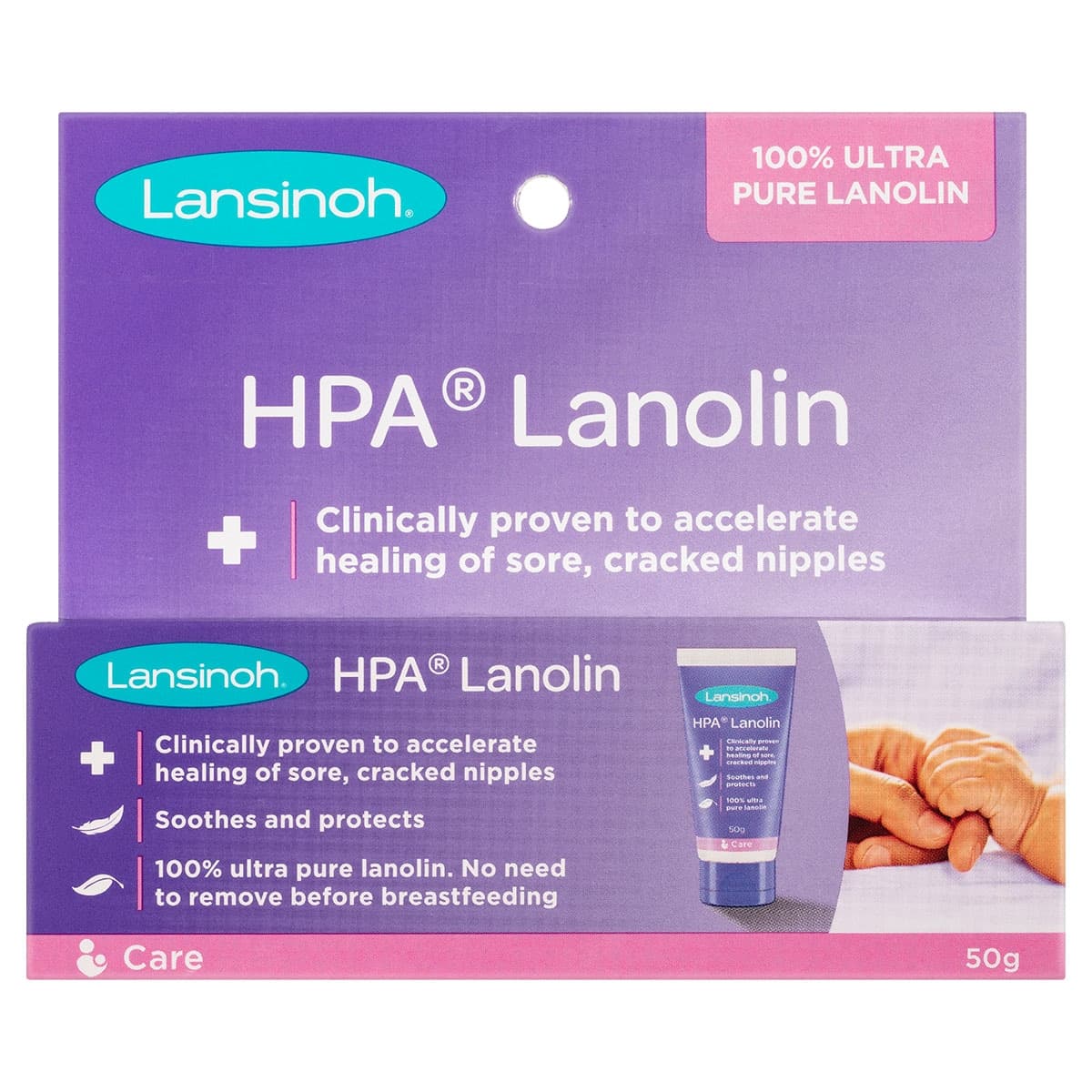 Lansinoh HPA Lanolin Nipple Cream 50g