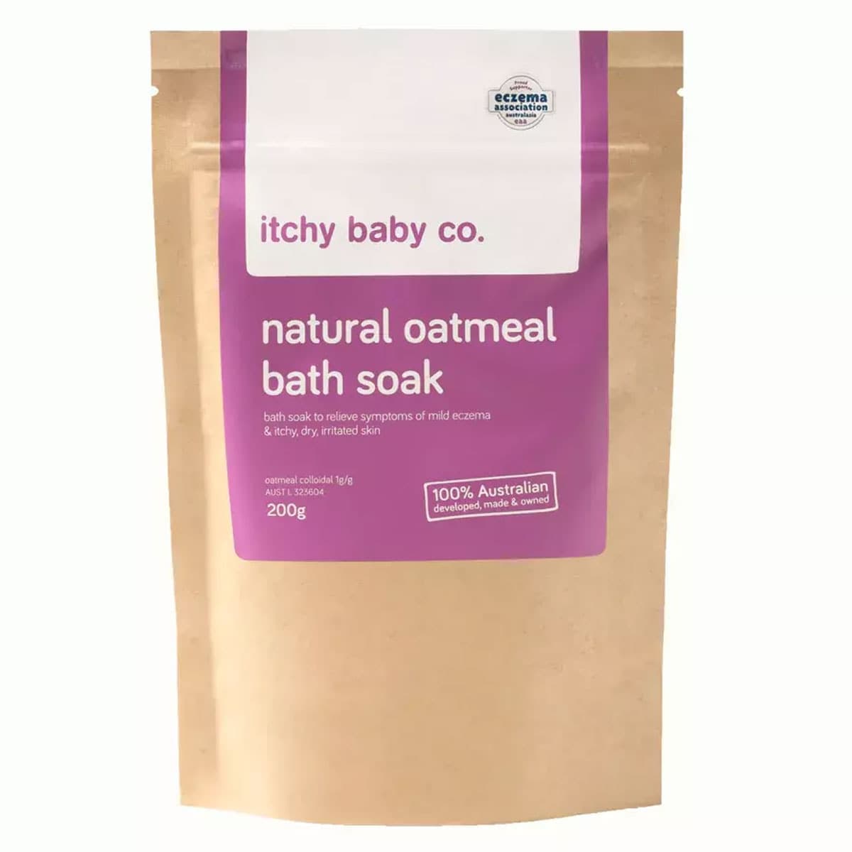 Itchy Baby Co. Natural Oatmeal Bath Soak 200g