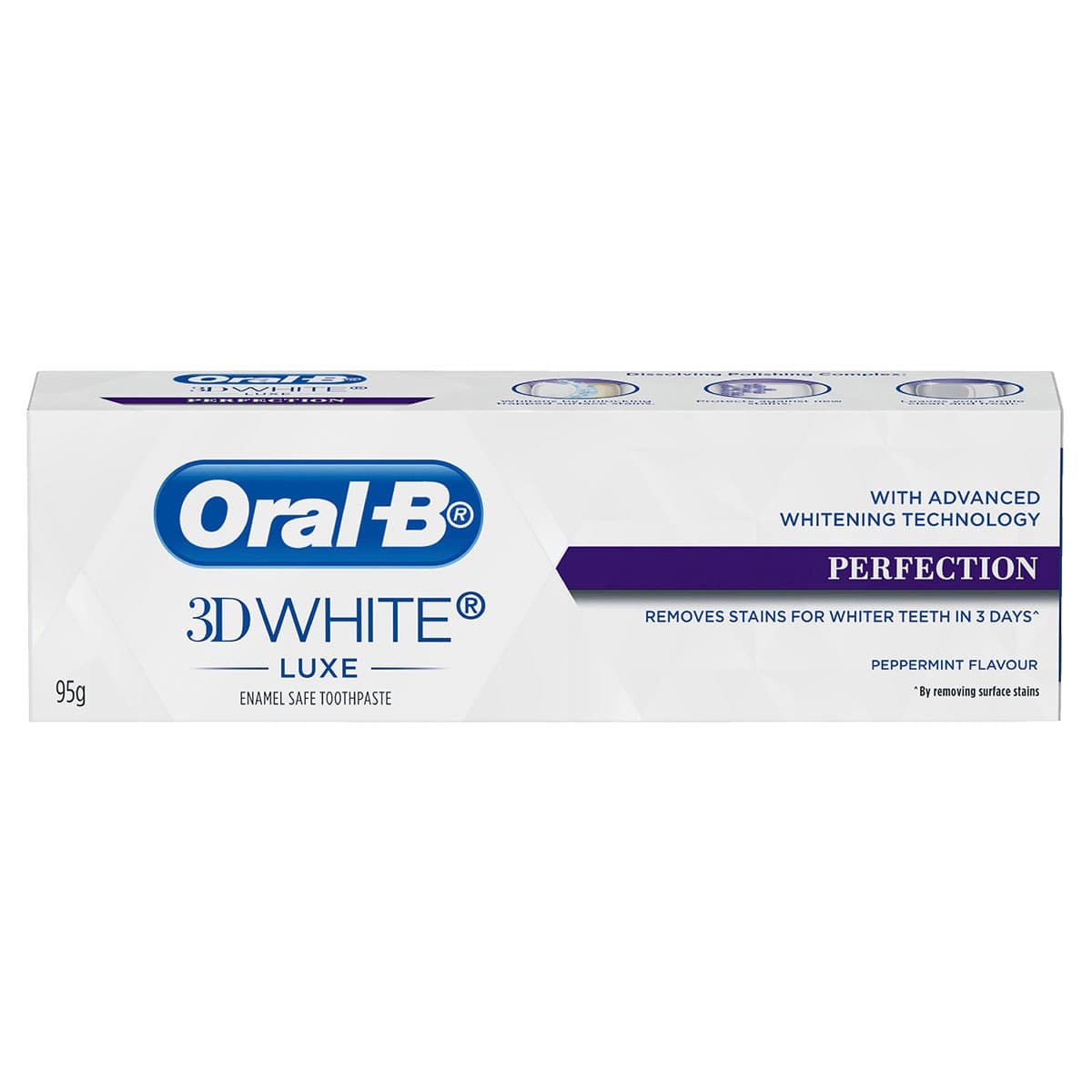 Oral B 3D White Luxe Perfection Whitening Toothpaste 95g