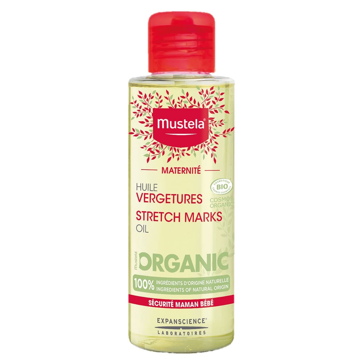 Mustela Stretch Marks Oil Fragrance Free 105ml
