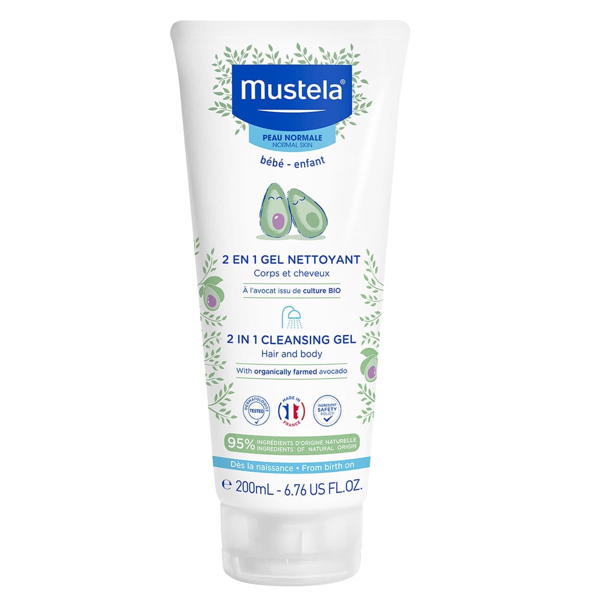 Mustela 2 In 1 Cleansing Gel 200ml
