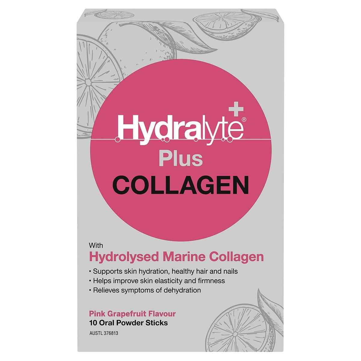 Hydralyte Plus Collagen Powder Sticks 10 Pack