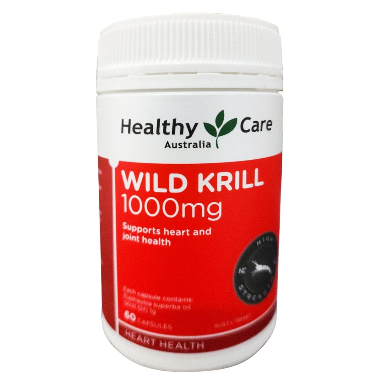 Healthy Care Wild Krill Oil 1000mg 60 Capsules