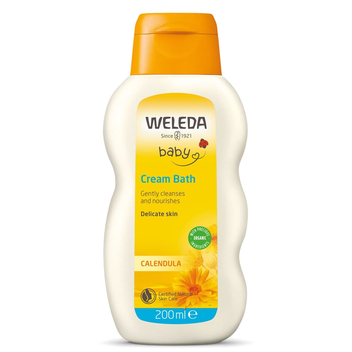 Weleda Calendula Baby Cream Bath 200ml