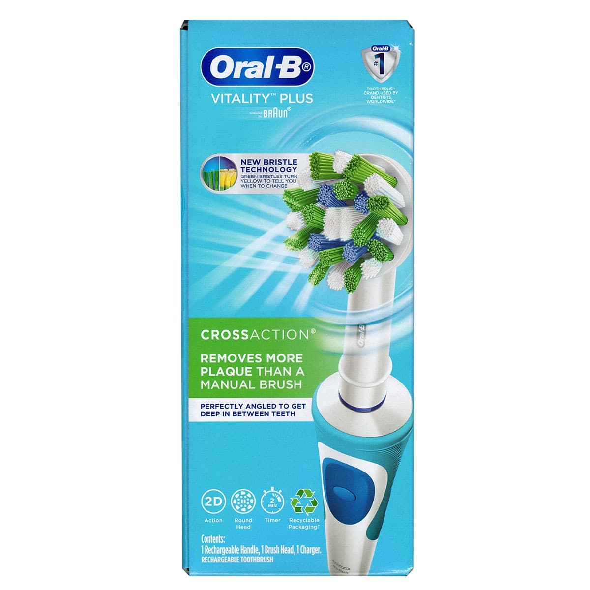 Oral B Vitality Plus CrossAction Electric Toothbrush